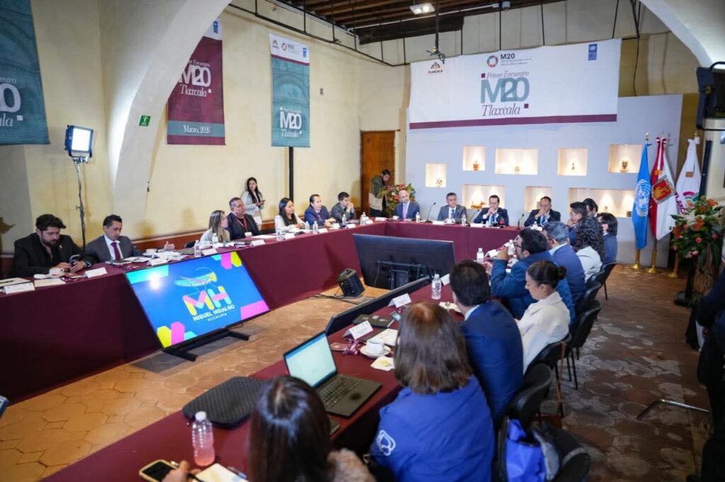 TLAXCALA CAPITAL SE POSICIONA EN LA AGENDA NACIONAL E INTERNACIONAL AL RECIBIR POR PRIMERA VEZ AL M20 DE LA ONU