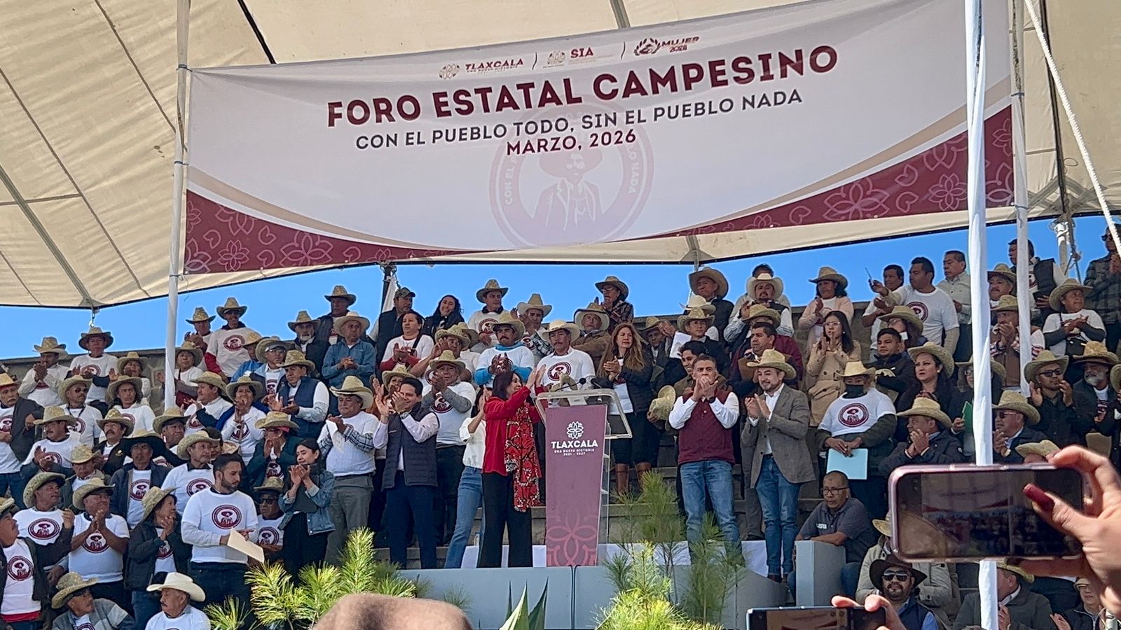 HUAMANTLA HONRA AL CAMPO: TOMAN PROTESTA Y ANUNCIAN ACCIONES HISTÓRICAS PARA LAS FAMILIAS CAMPESINAS