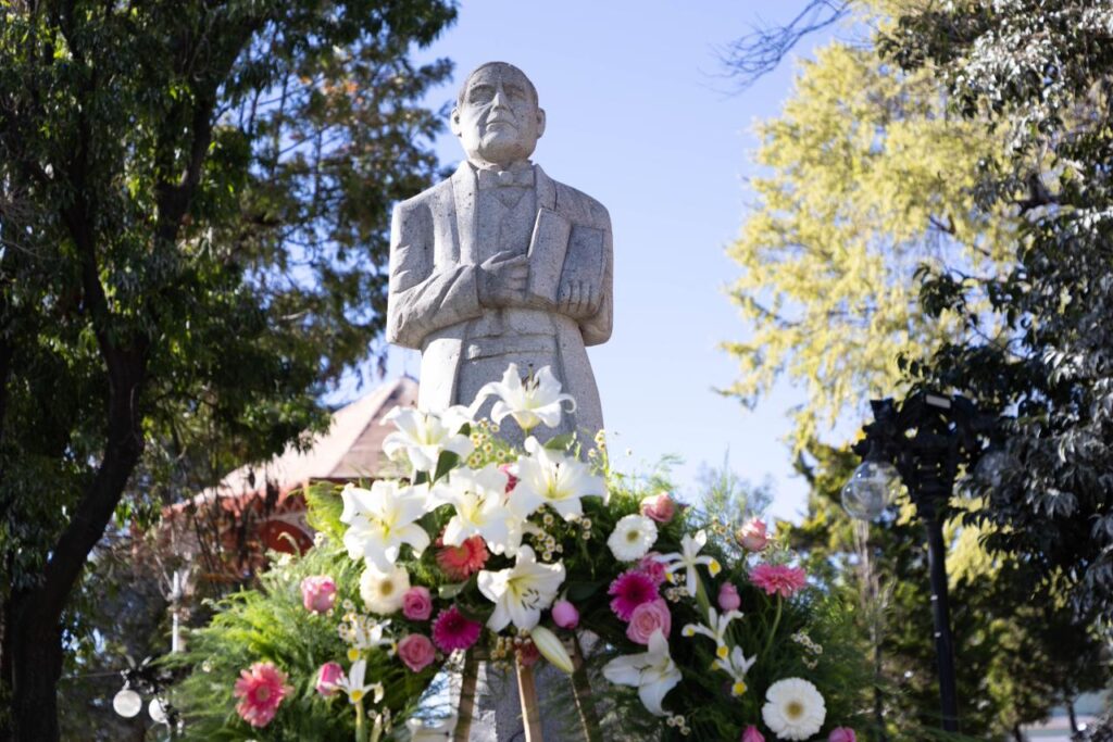 HUAMANTLA CONMEMORA EL NATALICIO DE BENITO JUÁREZ CON HOMENAJE CÍVICO