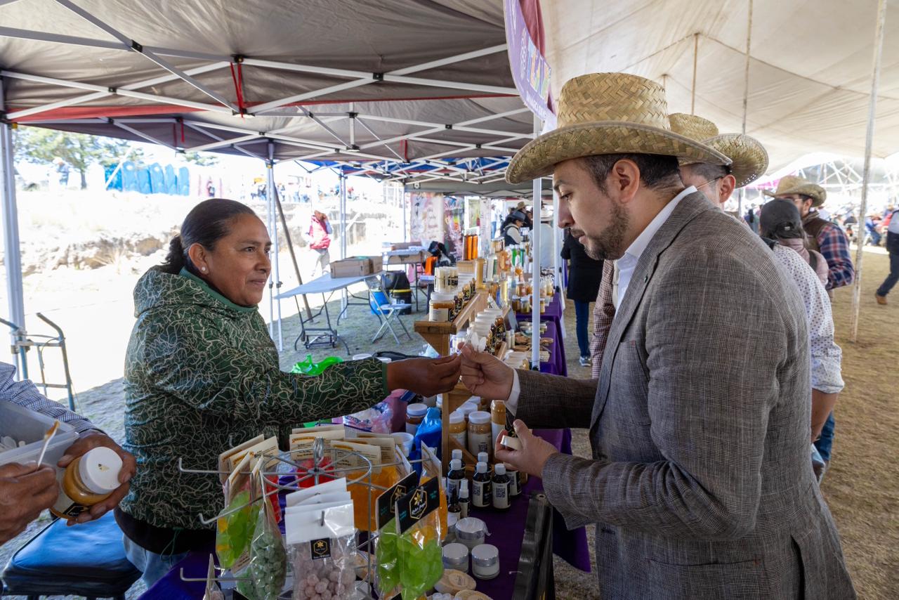 “HUAMANTLA ES TIERRA QUE IMPULSA AL CAMPO DE TLAXCALA”: SALVADOR SANTOS CEDILLO