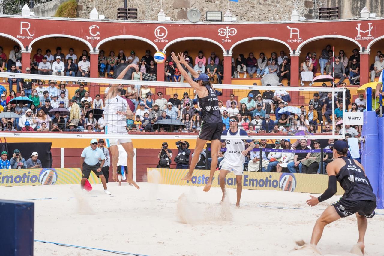 ALCALDE ALFONSO SÁNCHEZ GARCÍA DESTACA LA PROYECCIÓN QUE ALCANZÓ TLAXCALA CON EL BEACH VOLLEYBALL WORLD PRO TOUR 2026