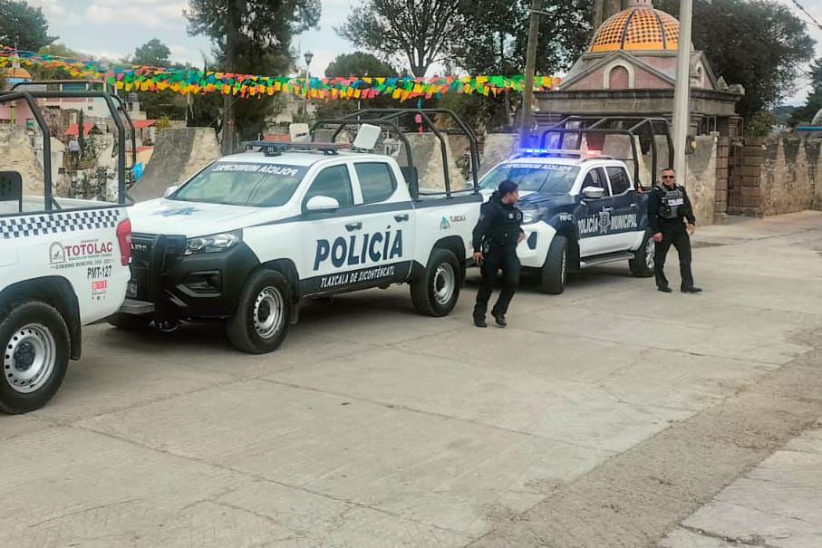 POLICÍA MUNICIPAL DE TLAXCALA FORTALECE SEGURIDAD REGIONAL CON OPERATIVOS INTERMUNICIPALES