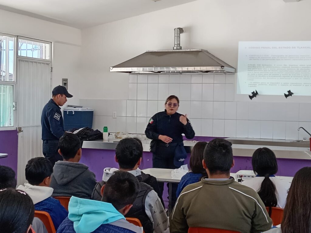 FORTALECE HUAMANTLA LA SEGURIDAD CON ACCIONES DE PROXIMIDAD SOCIAL Y PREVENCIÓN EN COMUNIDADES Y ESCUELAS