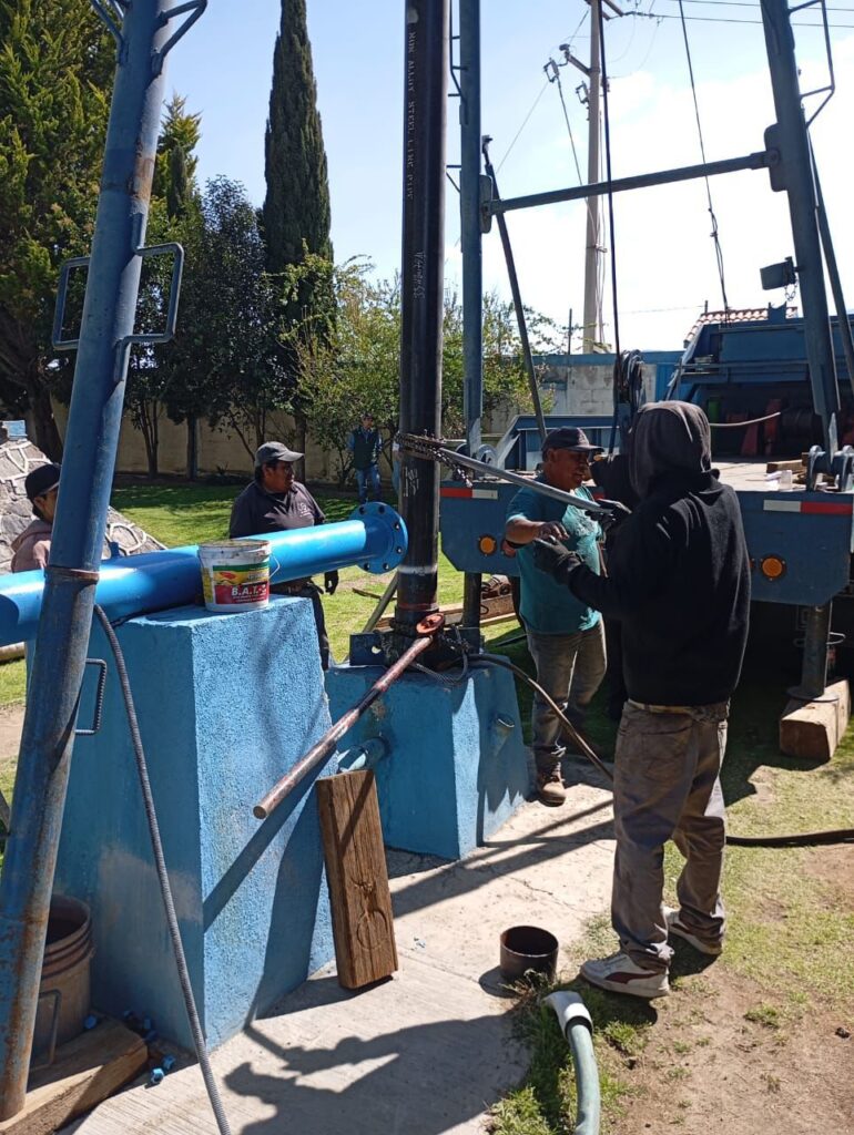 CONCLUYE CAPAMH REHABILITACIÓN DEL POZO SAN LUIS Y RESTABLECE EL SERVICIO AL 100%