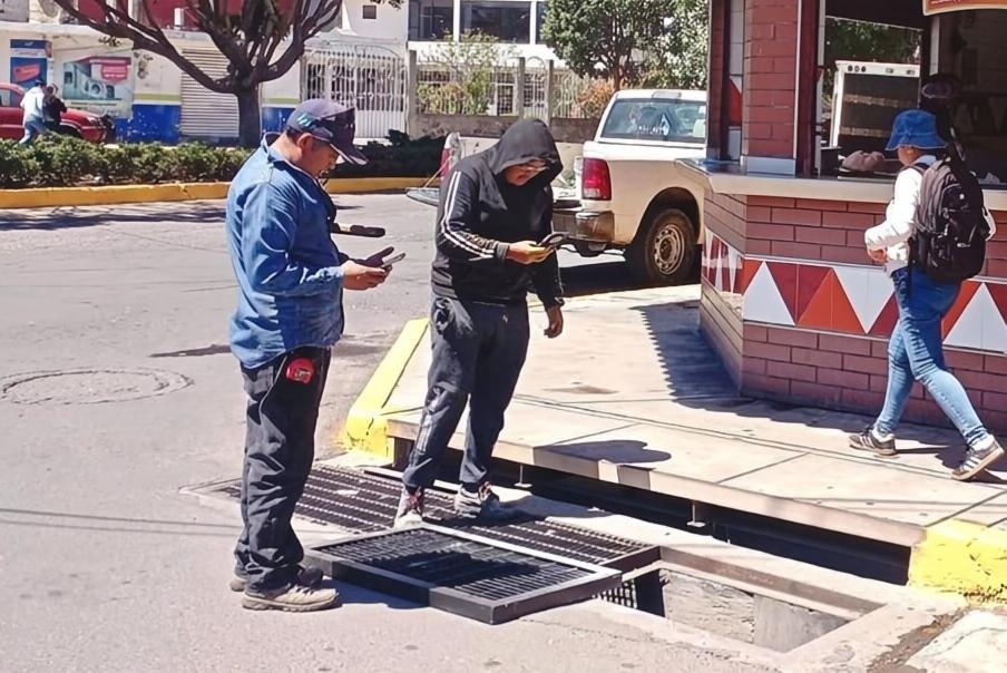 CONTINÚA AYUNTAMIENTO DE TLAXCALA CON LA ATENCIÓN A INFRAESTRUCTURA PLUVIAL