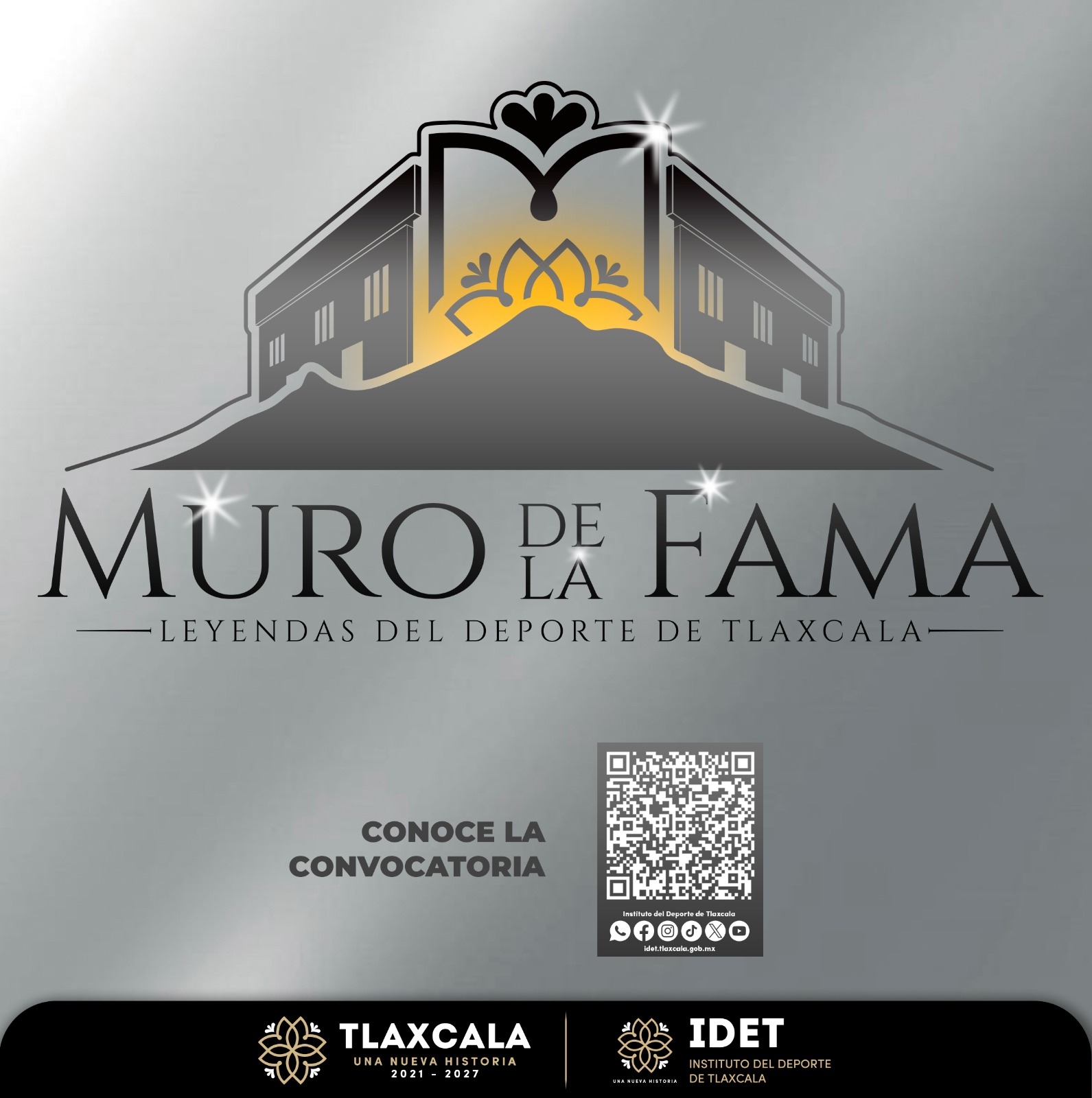 IDET CONVOCA A PROPONER CANDIDATOS PARA EL MURO DE LA FAMA DEL DEPORTE EN TLAXCALA