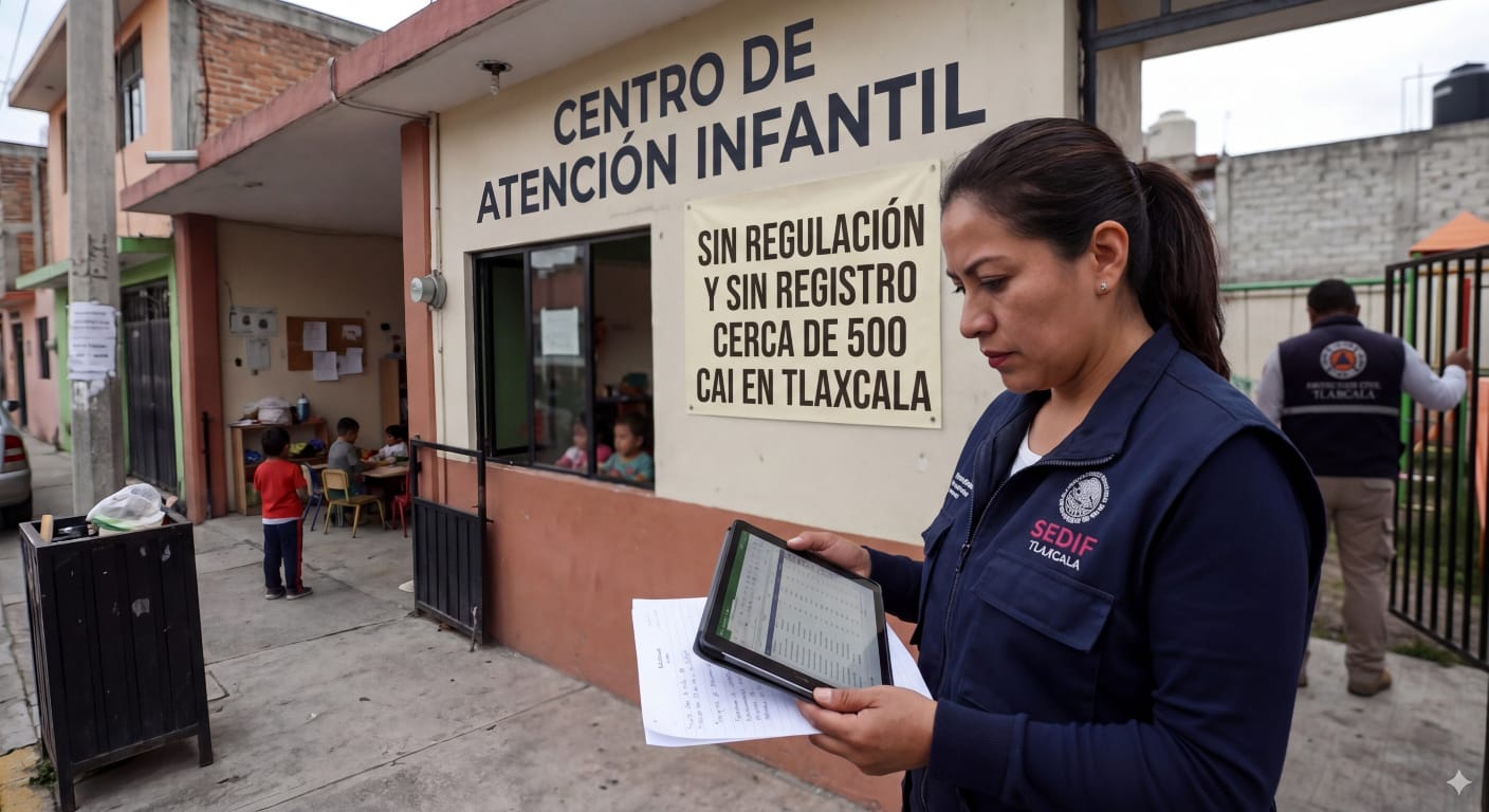 ALERTA EN TLAXCALA: CIENTOS DE GUARDERÍAS OPERAN SIN REGULACIÓN NI SUPERVISIÓN