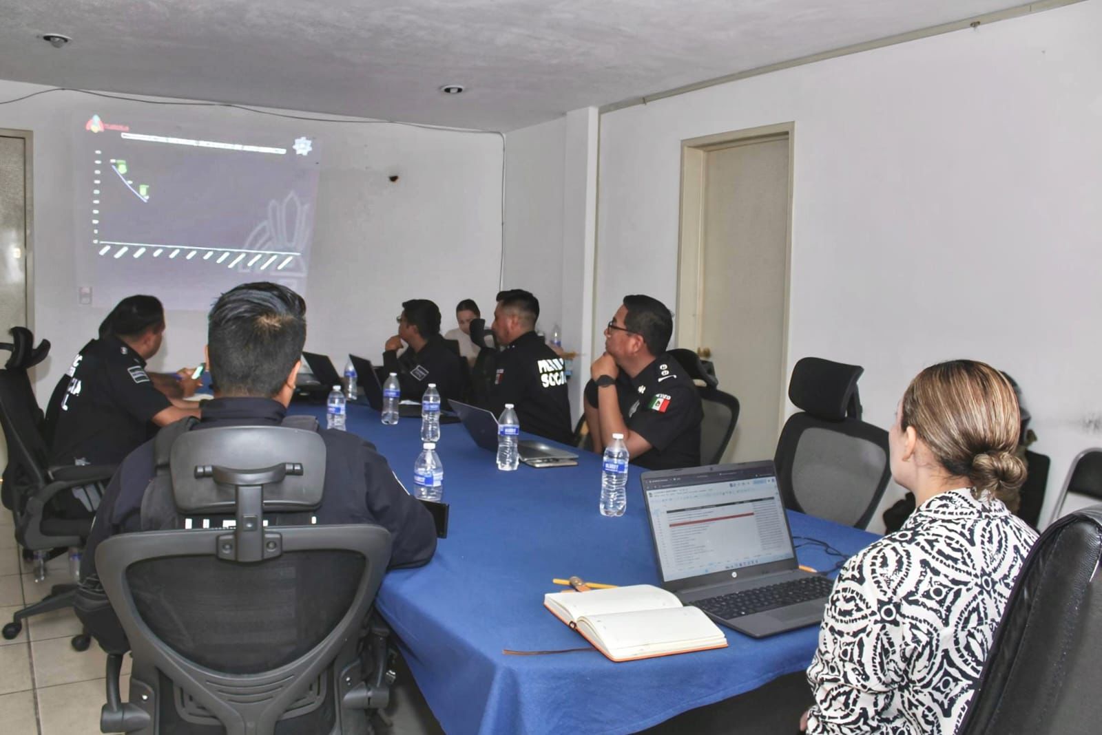 POLICÍA MUNICIPAL DE TLAXCALA REFUERZA ACCIONES DE SEGURIDAD Y EVALÚA RESULTADOS