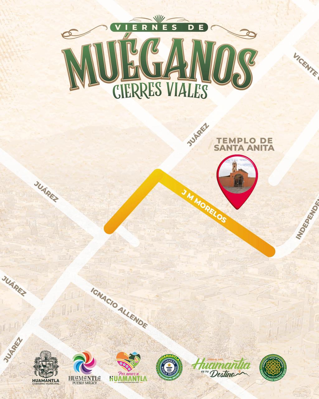 “VIERNES DE MUÉGANOS” LLEGARÁ ESTE 1 DE ABRIL AL BARRIO DE SANTA ANITA