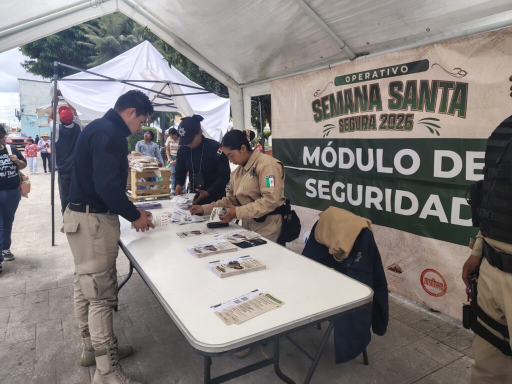CONCLUYE OPERATIVO “SEMANA SANTA SEGURA 2026” CON RESULTADOS FAVORABLES Y COORDINACIÓN REGIONAL EN LA ZONA ORIENTE