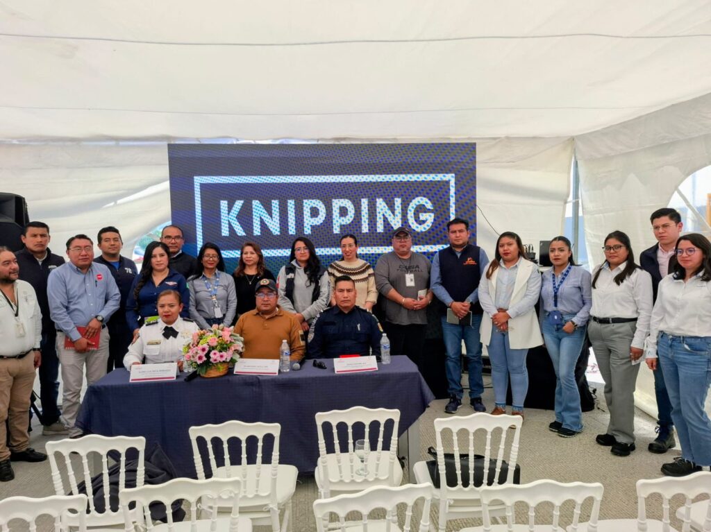 REFUERZAN SEGURIDAD EN ZONA INDUSTRIAL DE HUAMANTLA CON TRABAJO COORDINADO ENTRE AUTORIDADES Y EMPRESAS