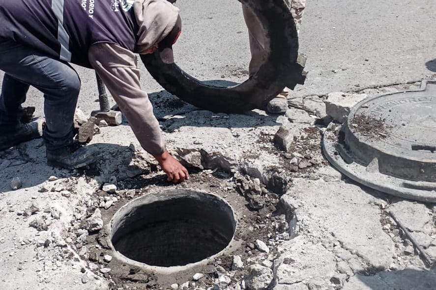 REFUERZAN INFRAESTRUCTURA EN TLAXCALA: ATIENDEN PUNTO CLAVE EN AVENIDA OCOTLÁN