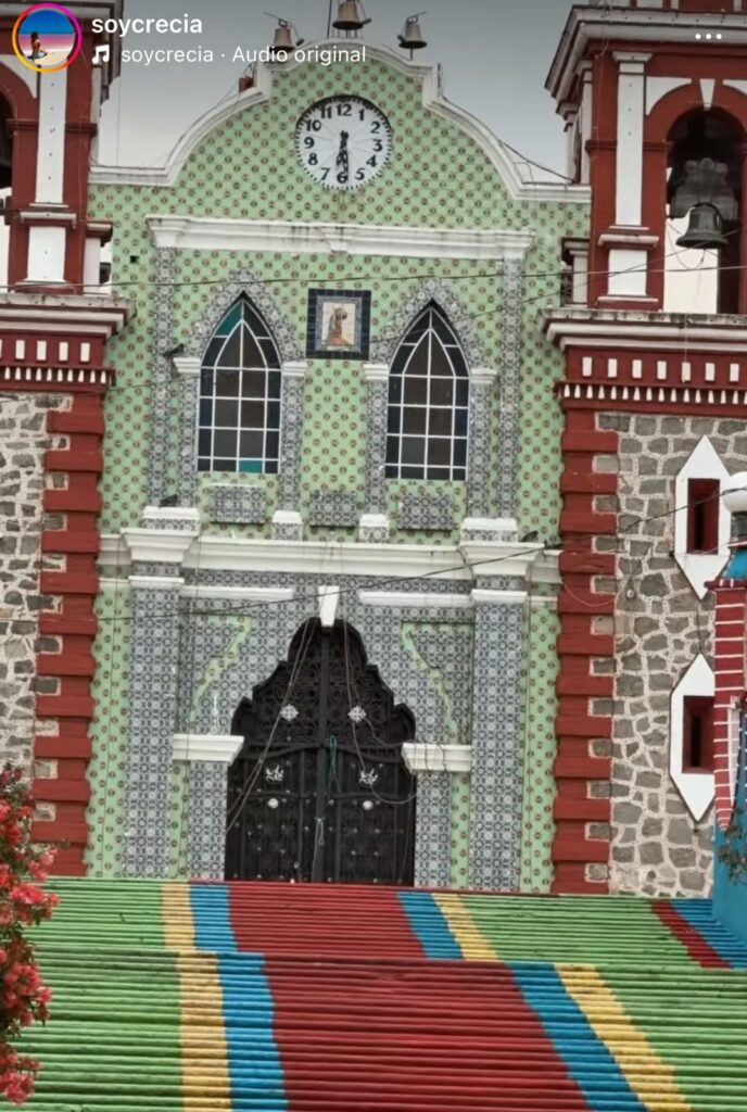 INFLUENCER ARGENTINA VIAJA A TLAXCALA SOLO PARA CONOCER EL TEMPLO DEL CALVARIO: “ES UNA BELLEZA”