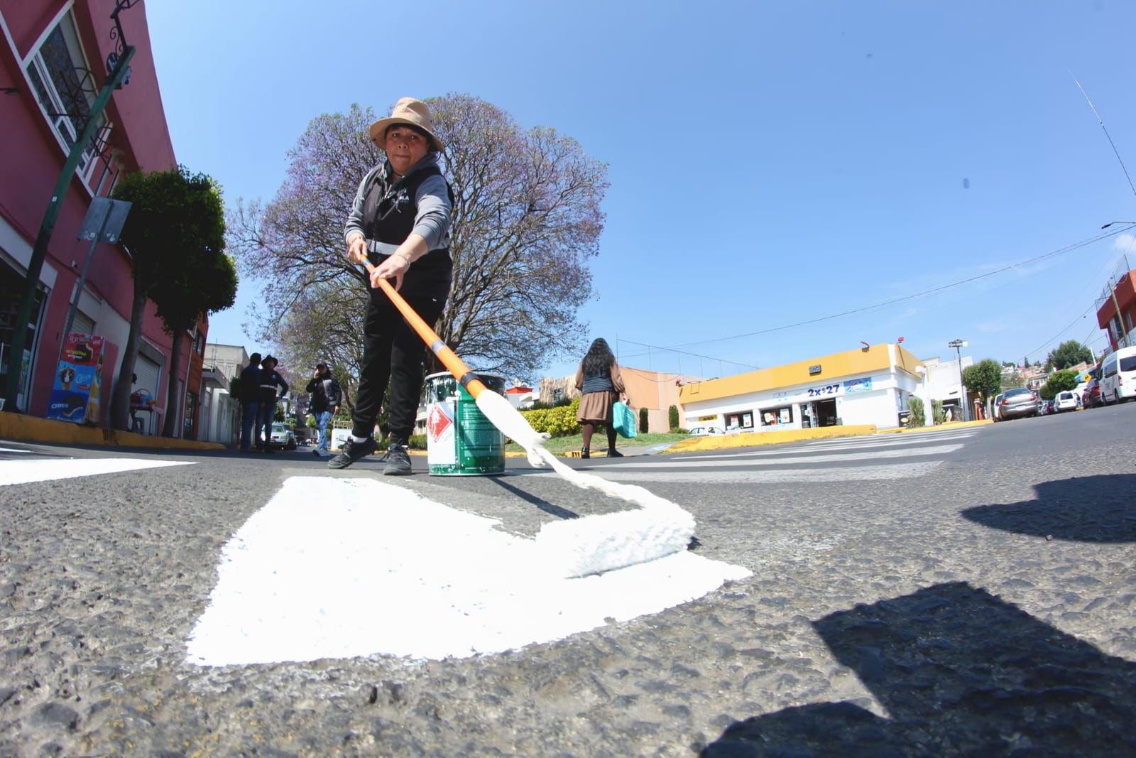 AYUNTAMIENTO DE TLAXCALA LLEVO A CABO ACCIONES PARA ALISTAR EL SENDERO SEGURO: CAMINO HACIA EMILIANO ZAPATA