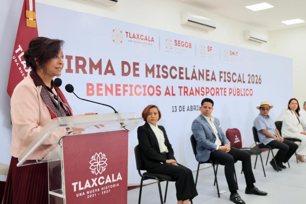 FORTALECE GOBIERNO EL TRANSPORTE PÚBLICO CON LA FIRMA DE LA MISCELÁNEA FISCAL 2026