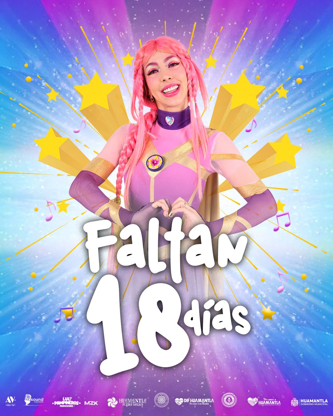 ¡FALTAN SOLO 18 DÍAS PARA VIVIR UNA TARDE INCREÍBLE EN HUAMANTLA!