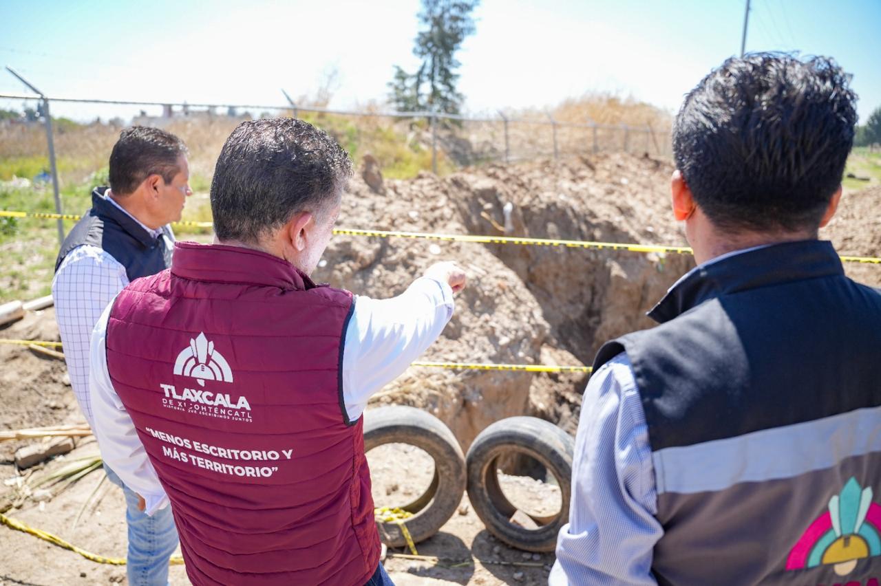 SUPERVISA ALFONSO SÁNCHEZ GARCÍA INICIO DE OBRA DE DRENAJE PARA BENEFICIO DE 40 MIL HABITANTES EN OCOTLÁN Y ATLAHAPA