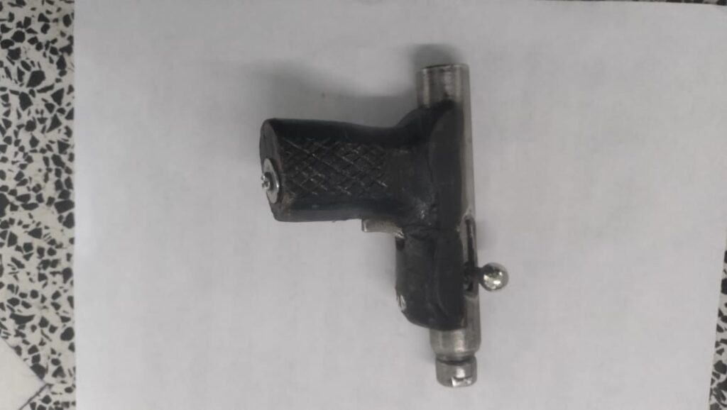 Asegura Policía Municipal a masculino por portación de arma de fuego en Huamantla