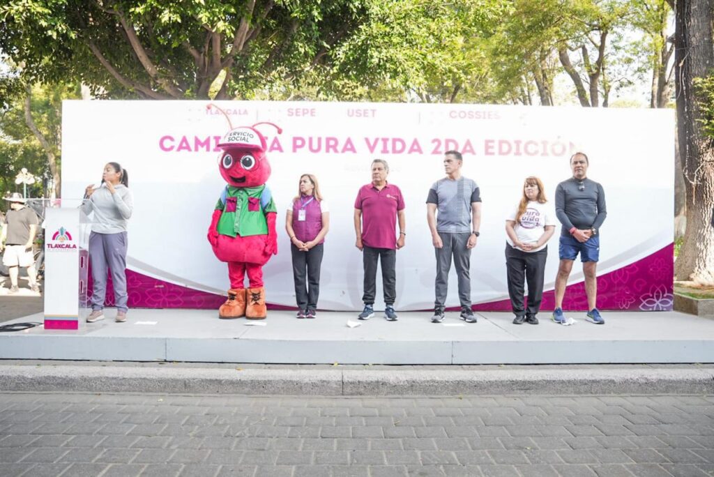 ¡TLAXCALA SE ACTIVA! CAMINATA “PURA VIDA” REÚNE A JÓVENES Y PROMUEVE EL BIENESTAR