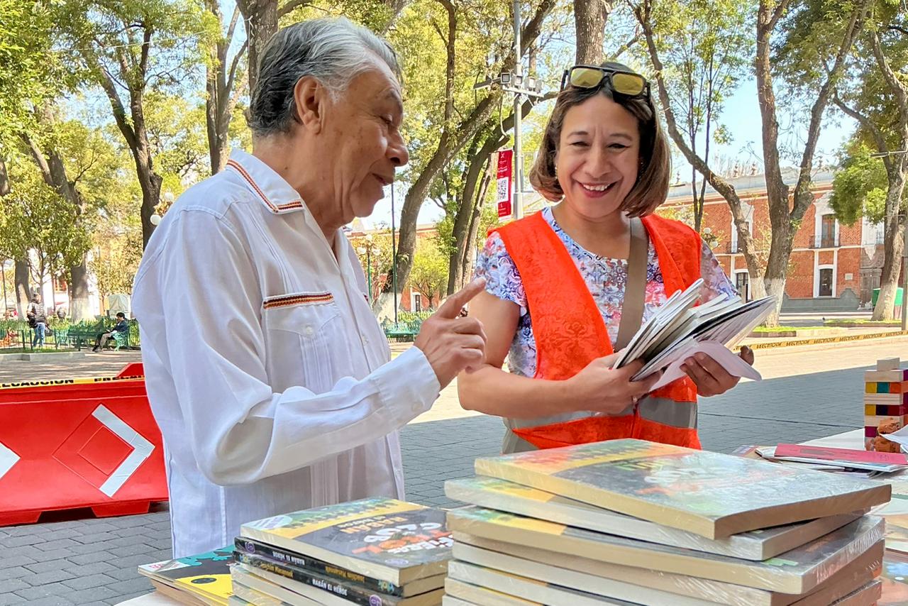 AYUNTAMIENTO DE TLAXCALA ACERCA LIBROS A LA CIUDADANÍA CON “CARRIL DE LA CULTURA”