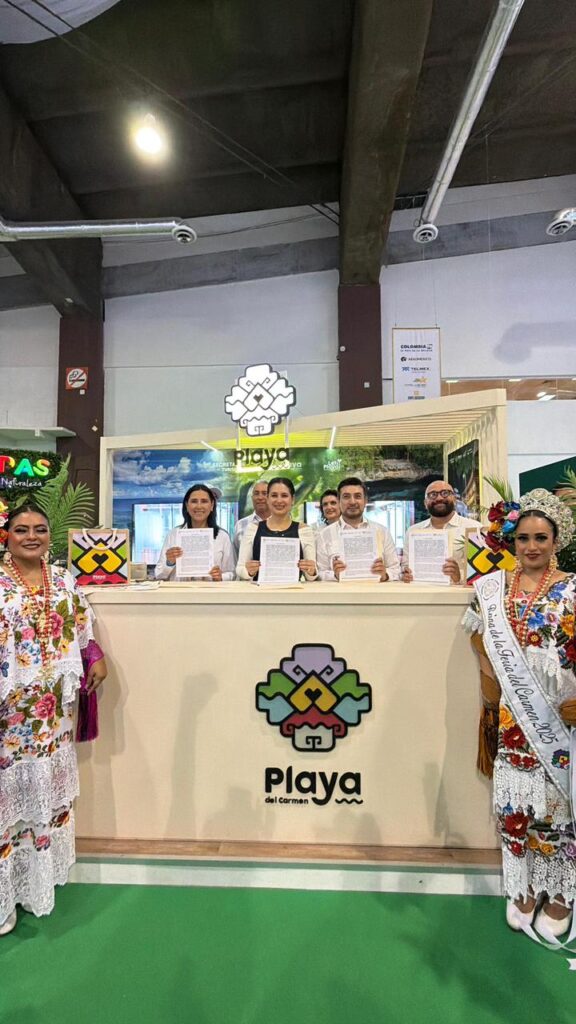 HUAMANTLA Y PLAYA DEL CARMEN CONSOLIDAN ALIANZA ESTRATÉGICA MEDIANTE HERMANAMIENTO