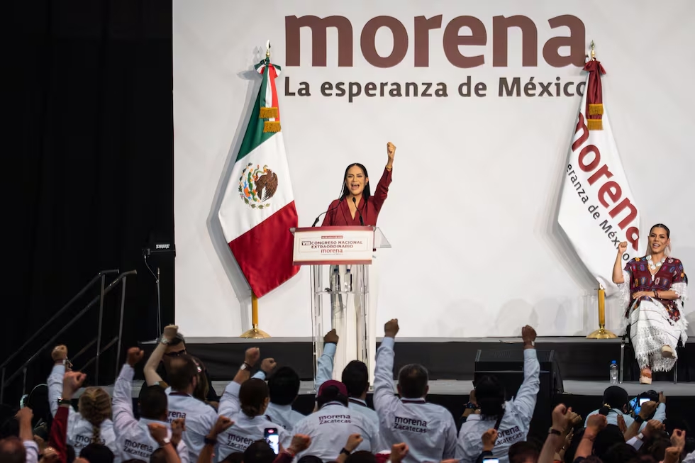 ARIADNA MONTIEL LLEGA A MORENA EN MEDIO DE TENSIÓN INTERNA Y BLINDAJE RUMBO AL 2027