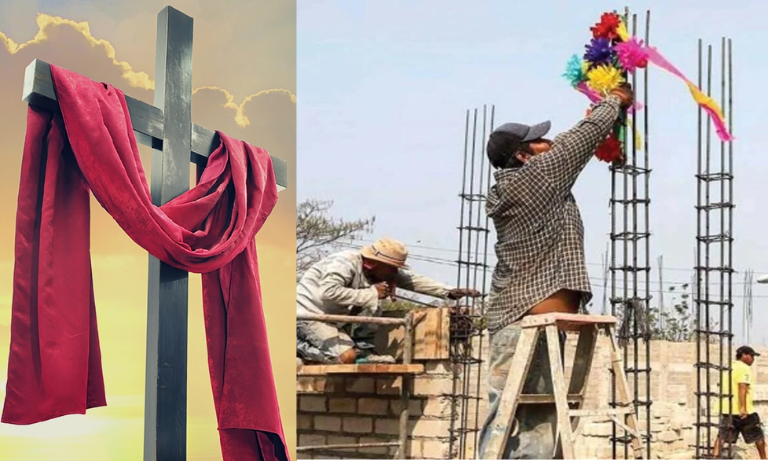 ENTRE FE Y CEMENTO: LA CRUZ QUE PROTEGE LAS OBRAS EN MÉXICO