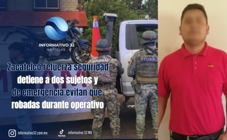 REFUERZAN SEGURIDAD EN ZACATELCO; Recuperan motocicletas robadas y detienen a joven durante operativos
