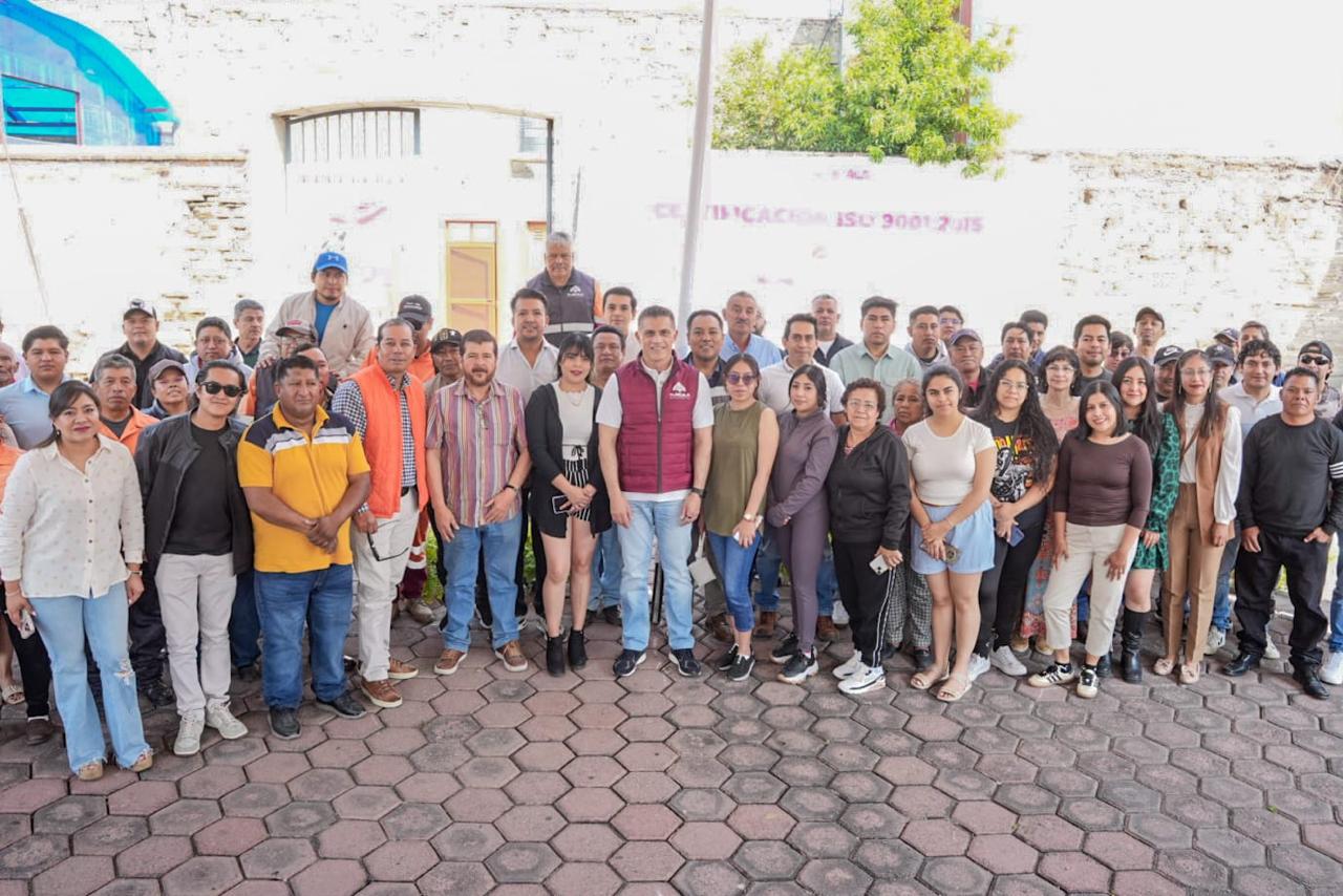 ¡MANOS QUE CONSTRUYEN TLAXCALA! RECONOCEN A TRABAJADORES CON GRAN FESTEJO
