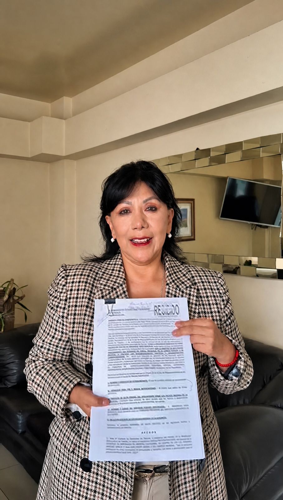 PROMUEVE ANABELL ÁVALOS JUICIO POLÍTICO CONTRA PRESIDENTE DEL ITE
