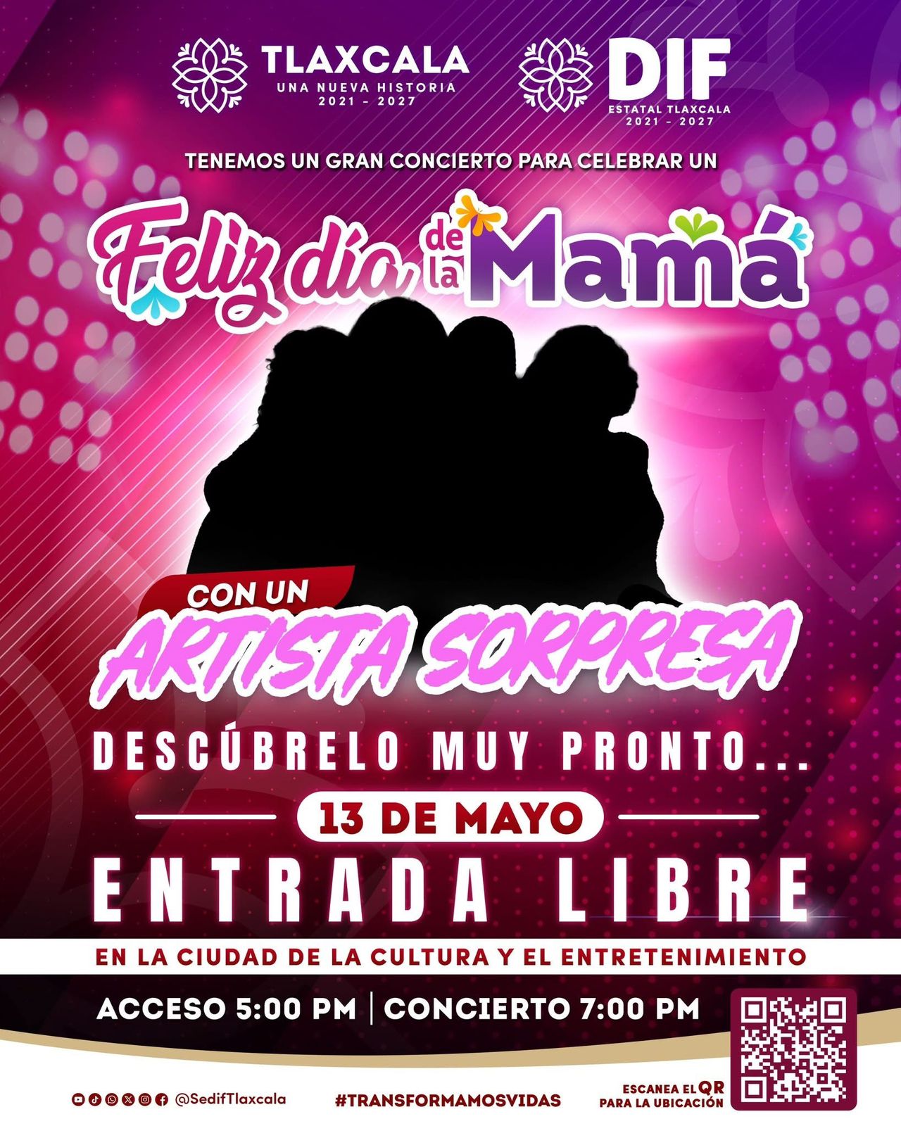 CELEBRARÁ SEDIF A MAMÁS TLAXCALTECAS CON FESTIVAL GRATUITO; OBSEQUIARÁ PREMIOS CON DINÁMICAS EN REDES SOCIALES.