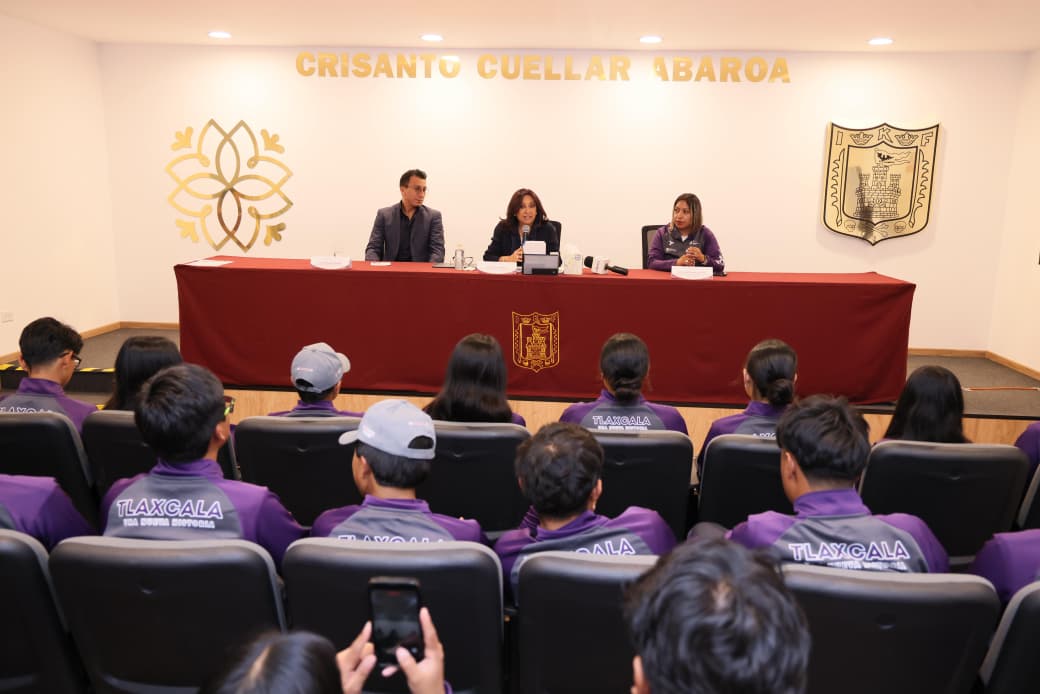 CELEBRA GOBERNADORA HISTÓRICO TRIUNFO DE DEPORTISTAS TLAXCALTECAS EN OLIMPIADA NACIONAL