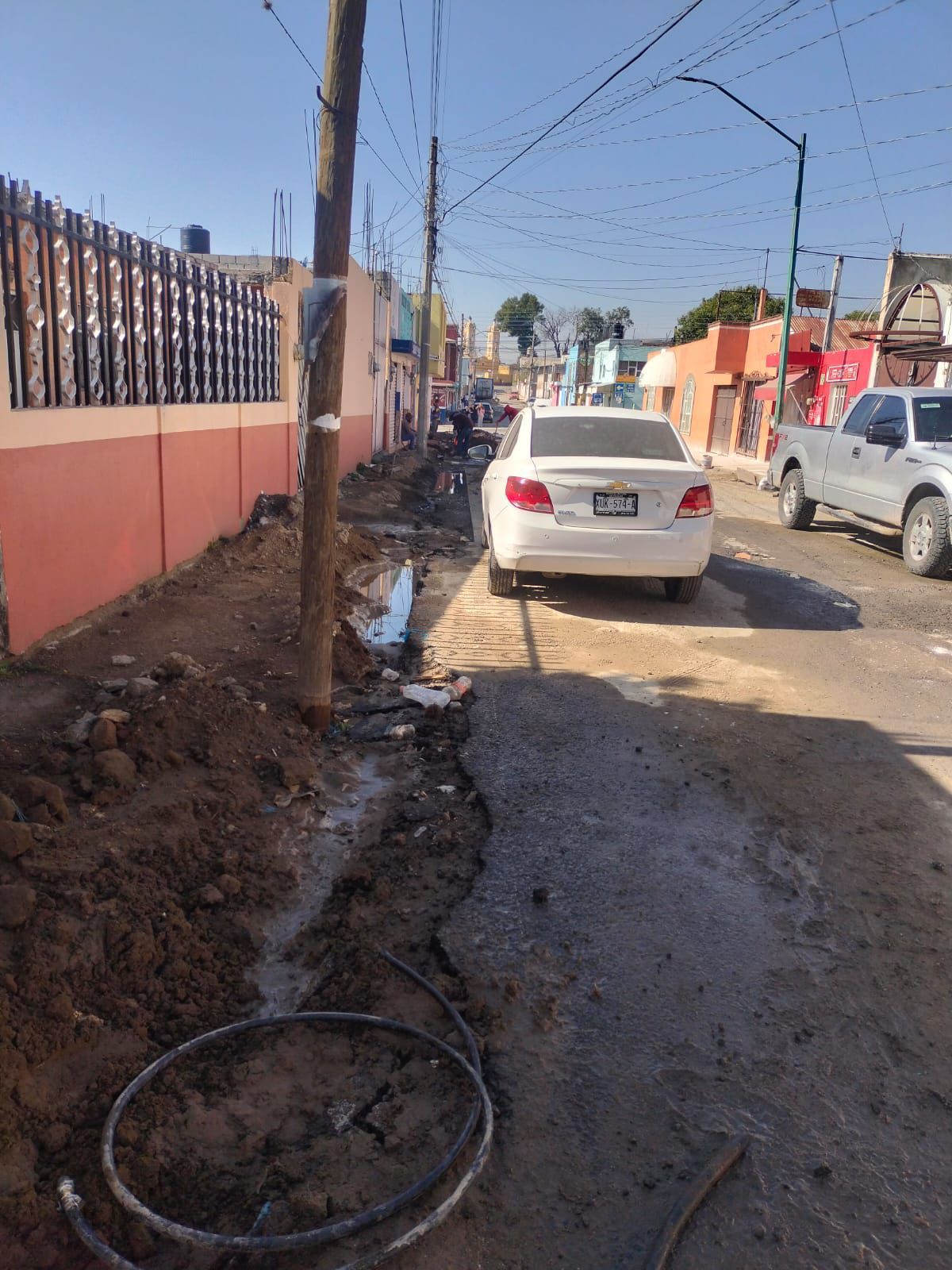 CAPAMH fortalece infraestructura sanitaria y atiende reportes en distintos puntos de Huamantla