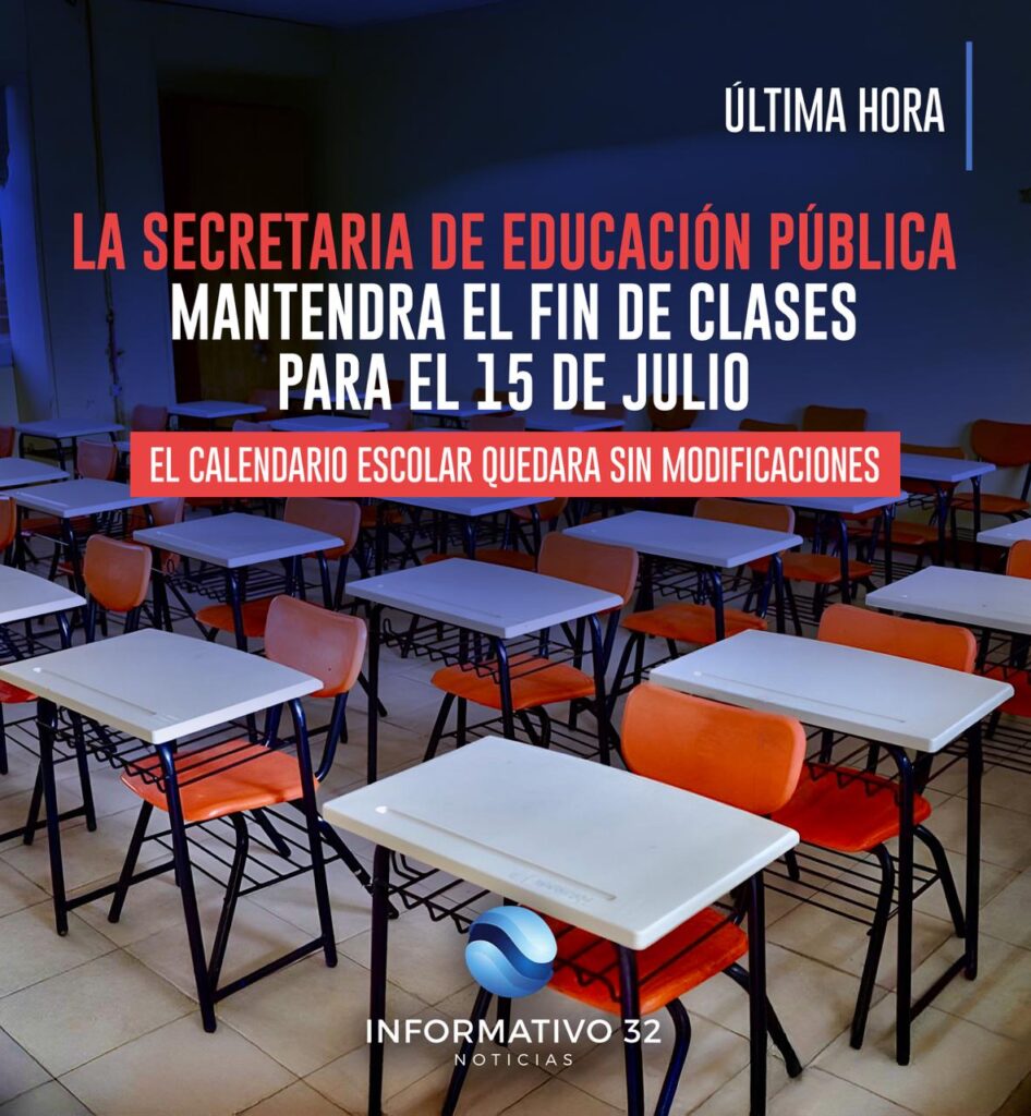 SEP FRENA CAMBIO DE ÚLTIMA HORA: CICLO ESCOLAR TERMINARÁ HASTA EL 15 DE JULIO