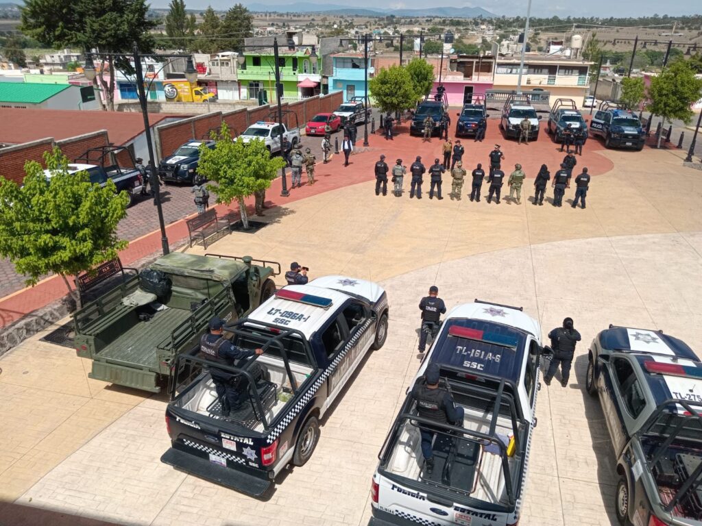 GOBIERNO ESATAL REFUERZA SEGURIDAD EN ATLANGATEPEC CON OPERATIVO “CERO TOLERANCIA”.