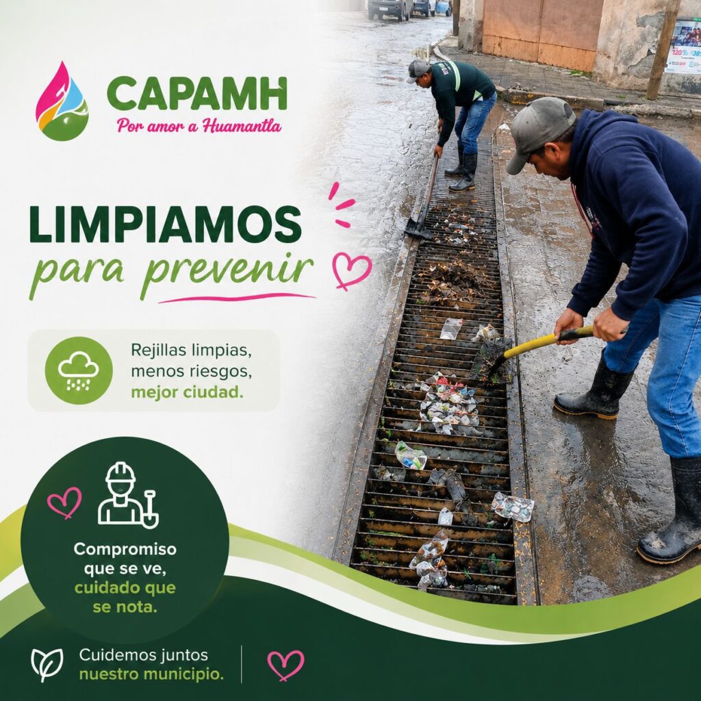 Prevenir también es trabajar por Huamantla.