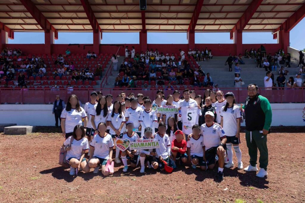 HUAMANTLA VIBRA EN LA INAUGURACIÓN DEL TORNEO ESTATAL “INFANCIA Y BALÓN POR LA PAZ”