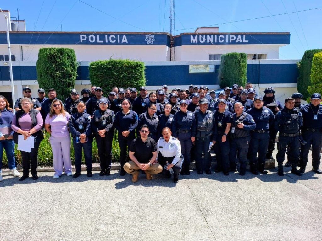 HUAMANTLA REFUERZA LA CAPACITACIÓN DE SUS ELEMENTOS DE SEGURIDAD