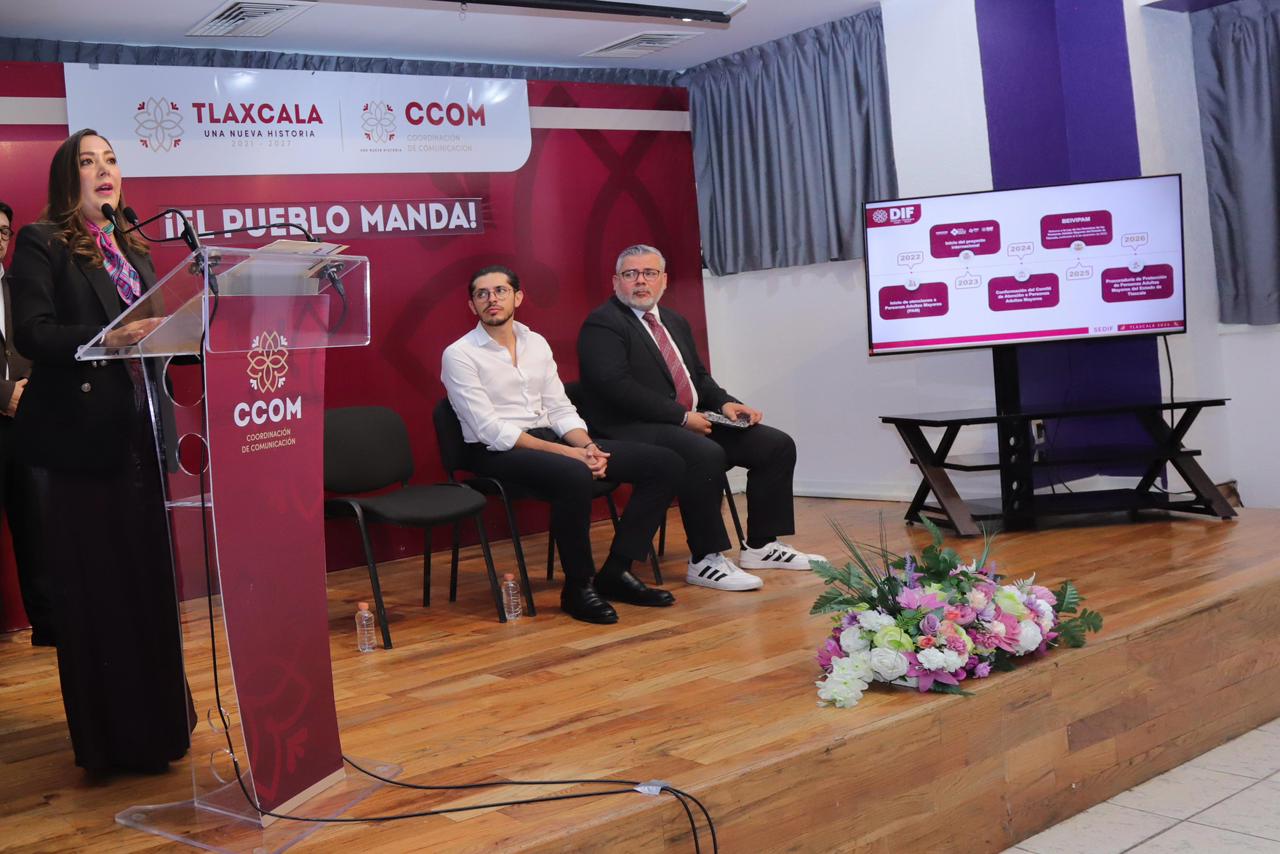 PRESENTAN ACCIONES Y AVANCES DE LA PROCURADURÍA DE PROTECCIÓN DE PERSONAS ADULTAS MAYORES EN TLAXCALA