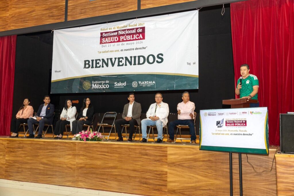 HUAMANTLA FORTALECE LA PREVENCIÓN Y EL BIENESTAR CON EL ARRANQUE DE LA SEMANA NACIONAL DE SALUD PÚBLICA 2026