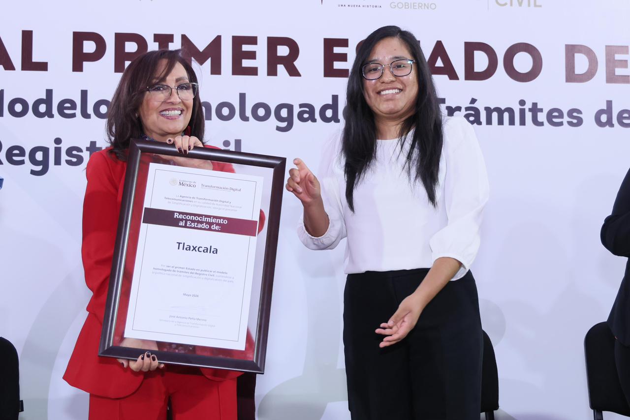TLAXCALA, PRIMER ESTADO EN EL PAÍS EN SIMPLIFICAR TRÁMITES DEL REGISTRO CIVIL.