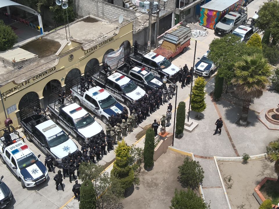 Refuerzan seguridad en Huamantla con operativo interinstitucional “Cero Tolerancia”
