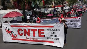 CNTE AMAGA CON PARALIZAR ESCUELAS Y TOMAR LAS CALLES; PREPARAN PLANTÓN MASIVO EN CDMX
