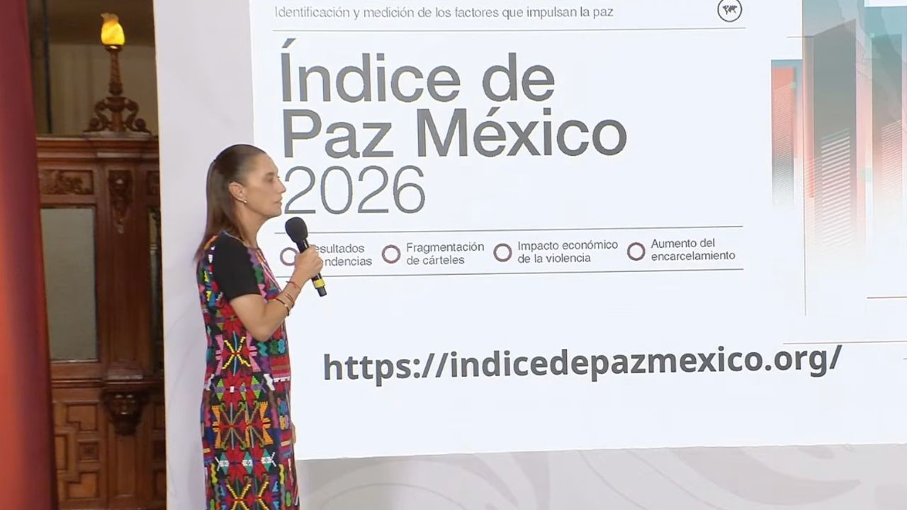 TLAXCALA SE CONSOLIDA ENTRE LOS TRES ESTADOS MÁS PACÍFICOS DEL PAÍS EN EL ÍNDICE DE PAZ MÉXICO 2026.