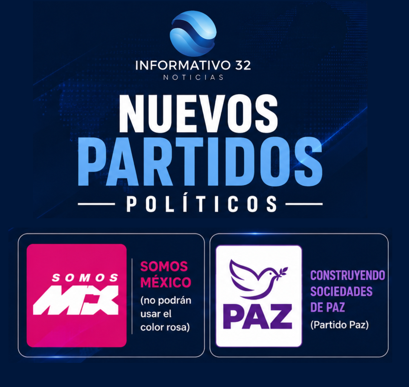 SOMOS MÉXICO ENTRA AL ESCENARIO POLÍTICO CON PRERROGATIVAS Y ACCESO A FINANCIAMIENTO PÚBLICO
