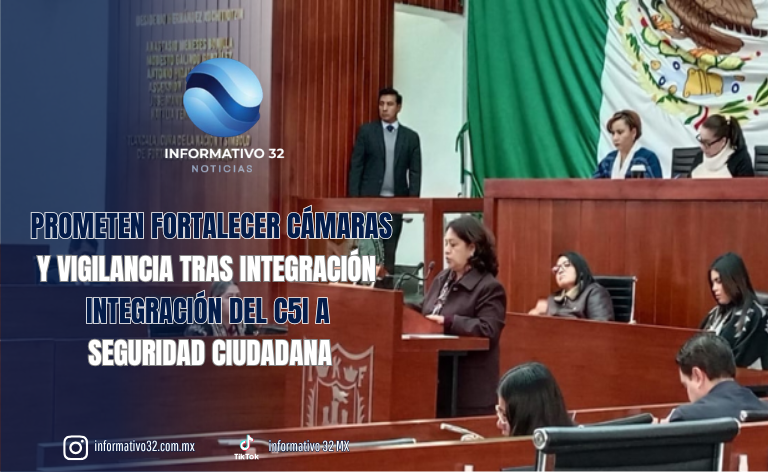 PROMETEN FORTALECER CÁMARAS Y VIGILANCIA TRAS INTEGRACIÓN DEL C5I A SEGURIDAD CIUDADANA