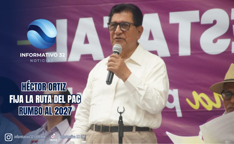 HÉCTOR ORTIZ DESCARTA TRIUNFALISMOS Y APUESTA POR ALIANZAS RUMBO AL 2027