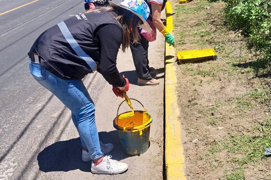 SAN LUCAS CUAUHTELULPAN RENUEVA SU IMAGEN CON JORNADA INTEGRAL DE LIMPIEZA Y MANTENIMIENTO URBANO