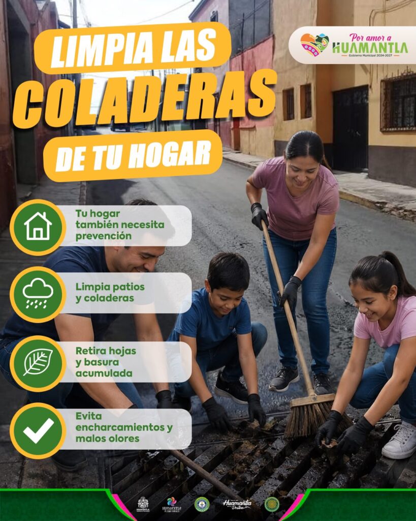 Pequeñas acciones, grandes resultados: Huamantla impulsa medidas para prevenir inundaciones