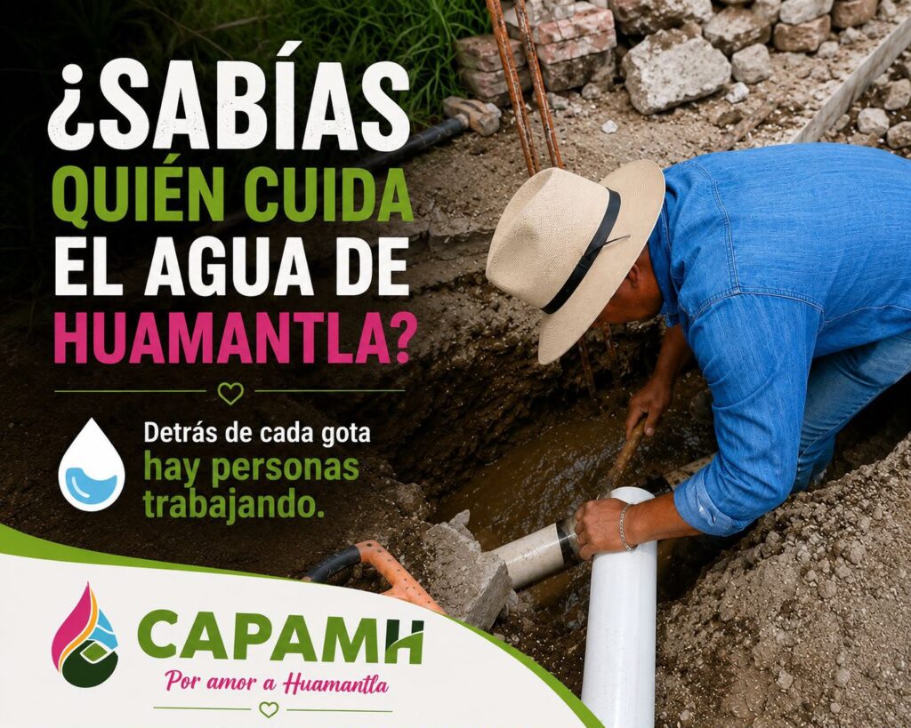 Detrás de cada gota hay personas trabajando.